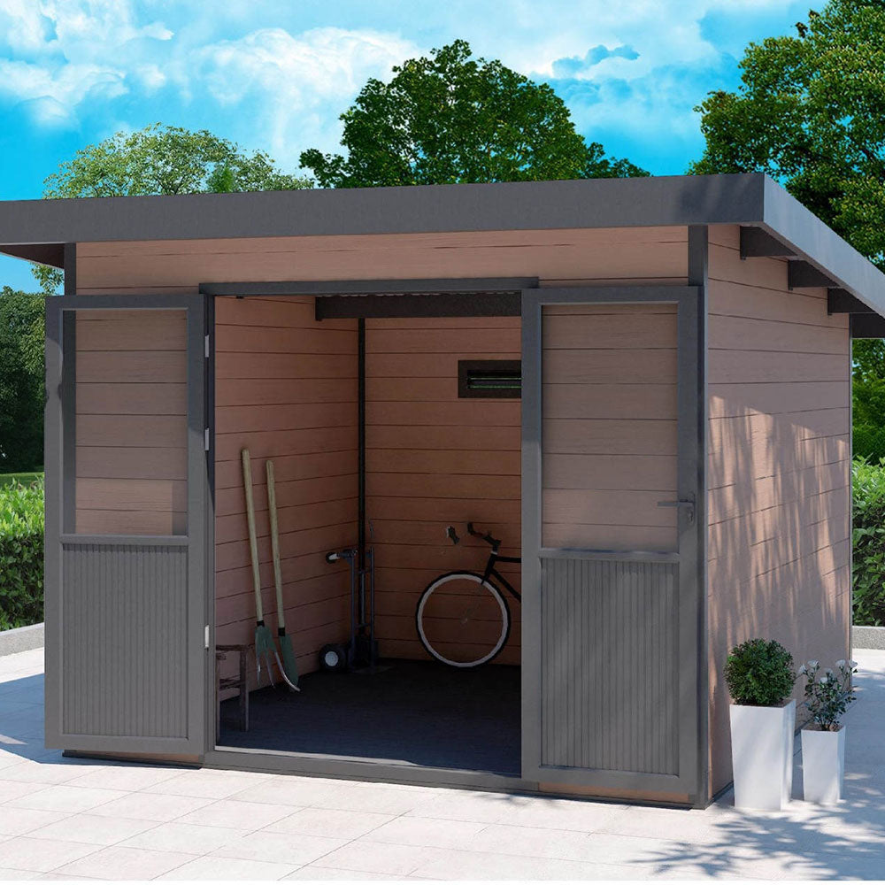 WPC Storage Sheds for Residential and Commercial Use