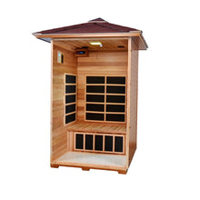 Load image into Gallery viewer, 1-2 Person Far Infrared Indoor Sauna with Carbon Heaters