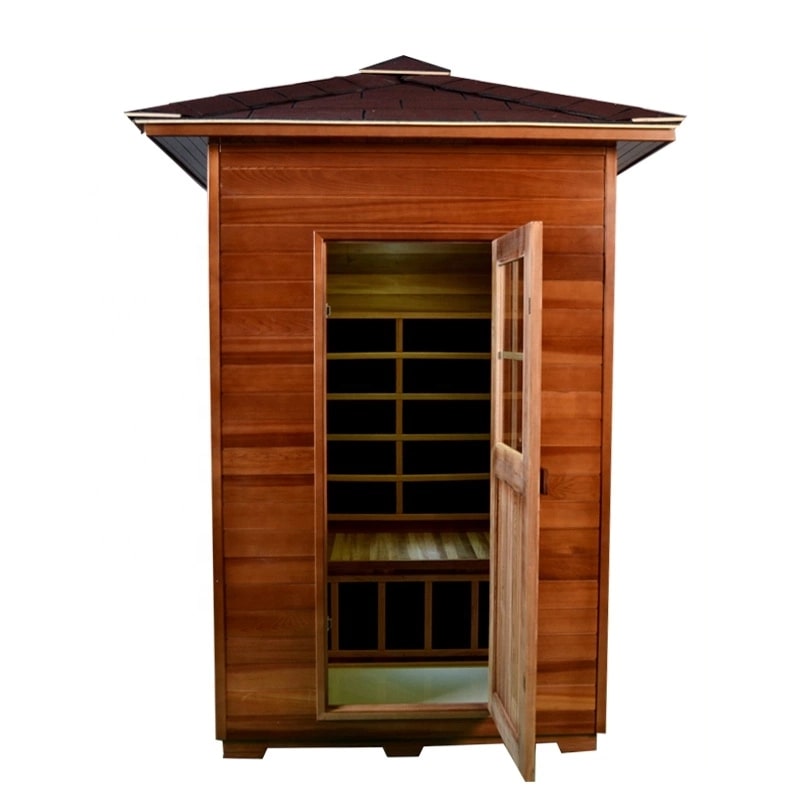 1-2 Person Far Infrared Indoor Sauna with Carbon Heaters