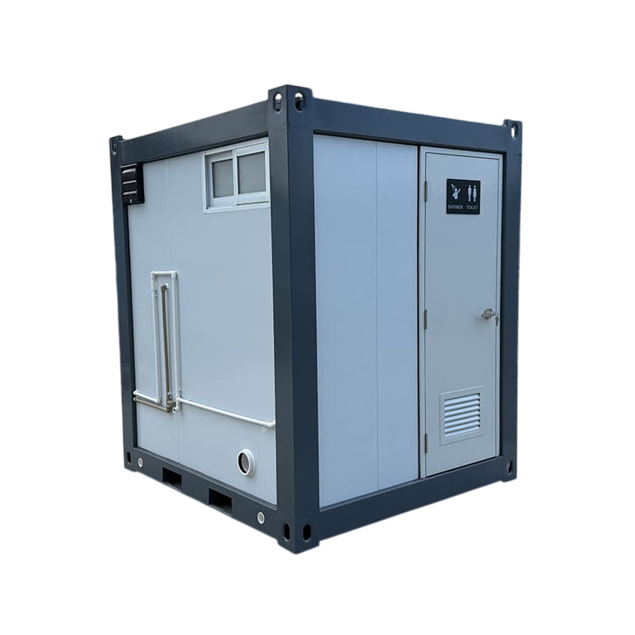 mobile shower room with toilet
