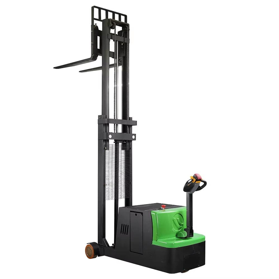 1.3 Ton Electric Pallet Stacker Forklift 11.5 ft Lift