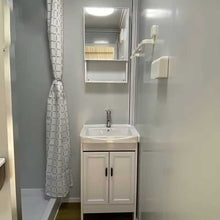 Charger l&#39;image dans la galerie, mobile shower room with toilet