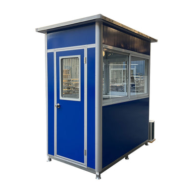 Blue 4x6ft Guard Shack 