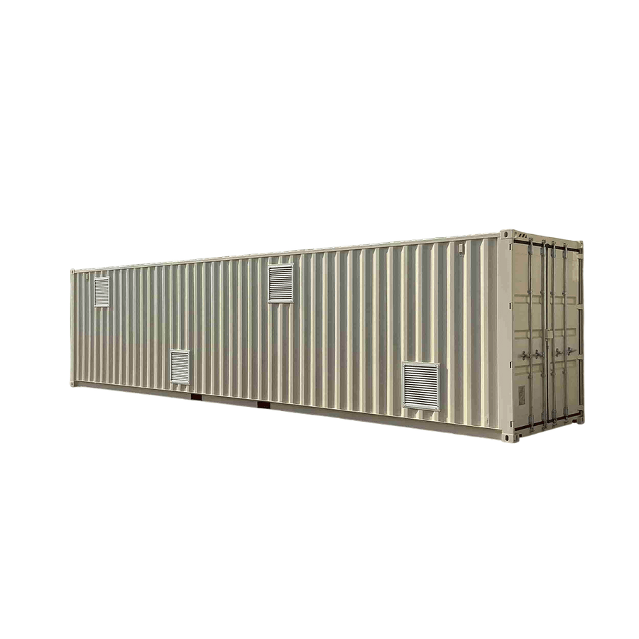 40ft High Cube Storage Container with 4 Roller Doors