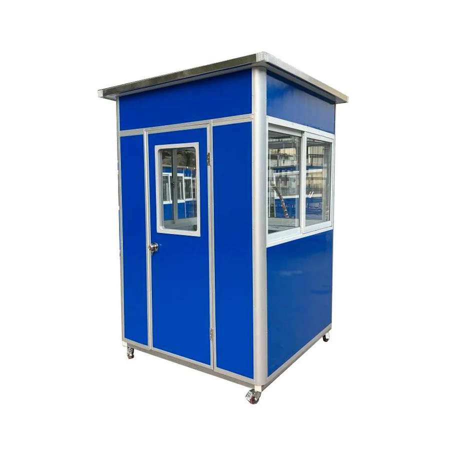 Blue 5x5ft Guard Shack 