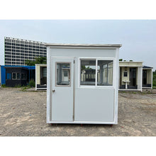Charger l&#39;image dans la galerie, guard shack with ac and heating 6.5x6.5ft light gray