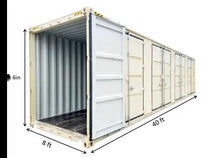 Carregar imagem no visualizador da galeria, 40ft High Cube Container With 4 Side Doors