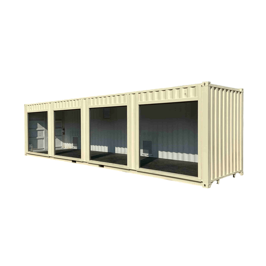 40ft High Cube Storage Container with 4 Roller Doors