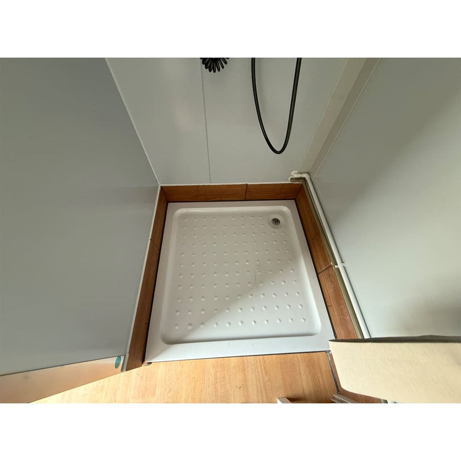 mobile shower room with toilet
