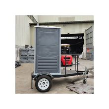 Load image into Gallery viewer, Plastic Outdoor Toilet With Trailer