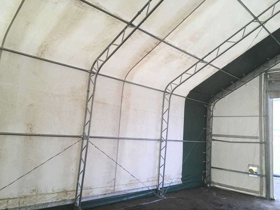 Double Truss Storage Shelter W30'xL40'xH20' 450g PVC