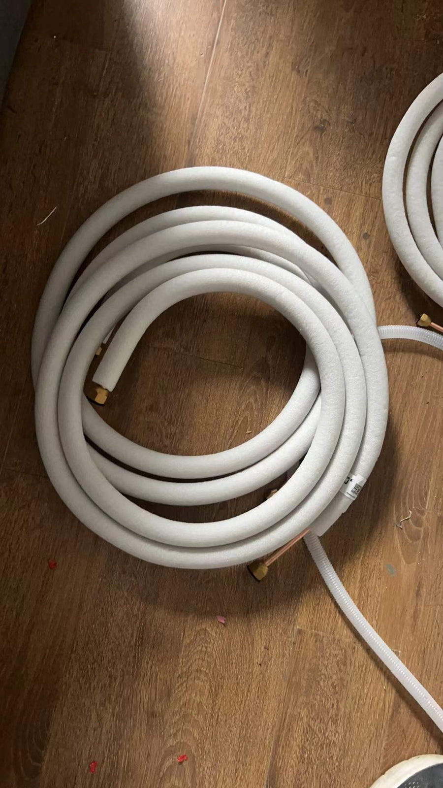 ac pipes for guard shack
