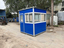 Load image into Gallery viewer, Guard Shack Guard Booths Security Booths 6.5x6.5x7.5ft Blue