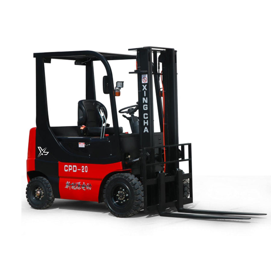 Electric Forklift 2200 lb Capacity 3m Lift Solid Tire