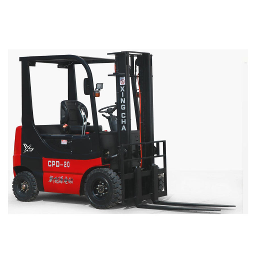 Electric Forklift 4400 lb Capacity 3m Lift Solid Tire