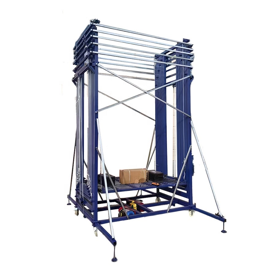 Electric Scaffolding Lift 39ft Height 660lb Capacity
