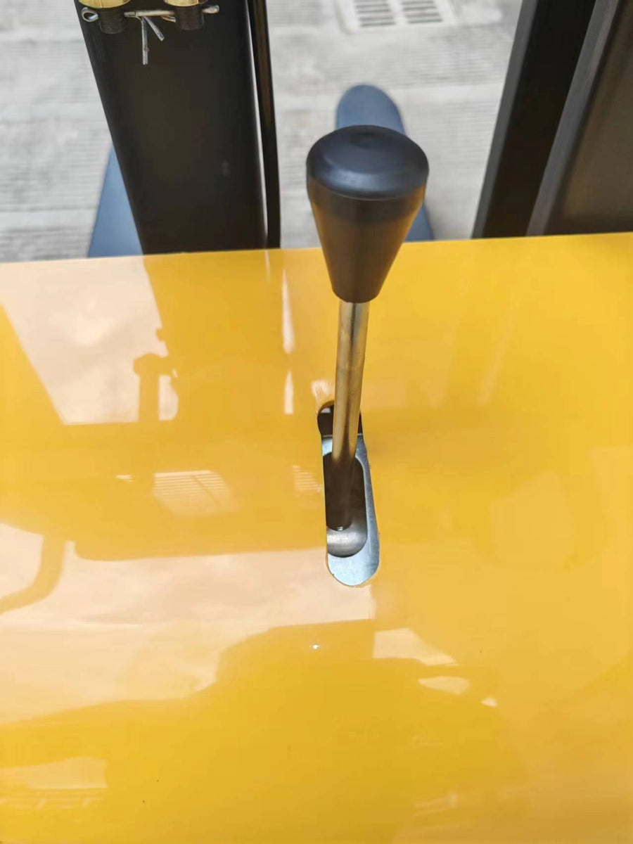 2 Ton Semi-Electric Pallet Stacker 11.5 ft Lift