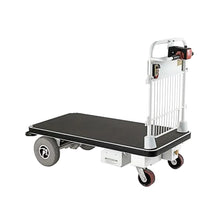 Carregar imagem no visualizador da galeria, Electric Flatbed Trolley Cart 880 lb Capacity with Fence