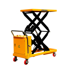Load image into Gallery viewer, Electric Hydraulic Scissor Lift Table – 1000 kg Capacity Full View