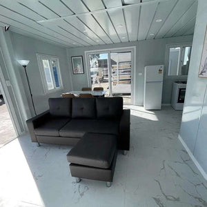prefab container house with 2 bedroom - a full bathroom and a kitchen 43sqm