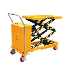 Load image into Gallery viewer, Electric Hydraulic Scissor Lift Table – 1000 kg Capacity Full View