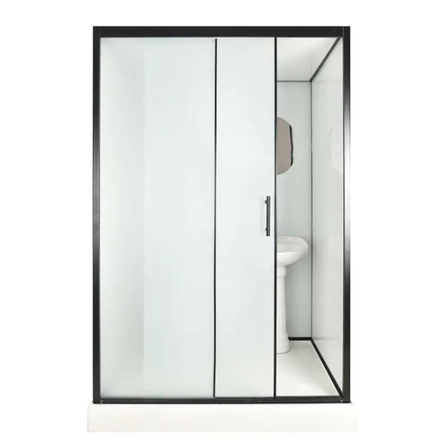 Modular Bathroom With Sliding Door
