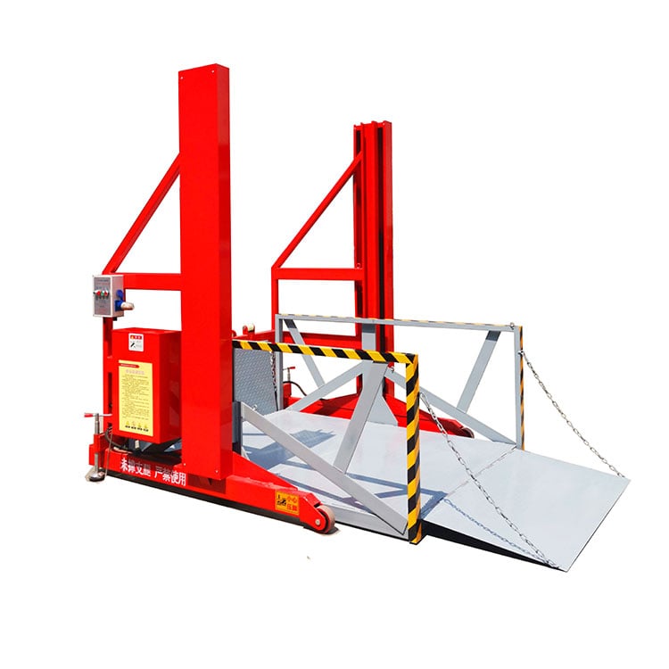 Mobile Hydraulic Container Loading Dock Ramp Lift