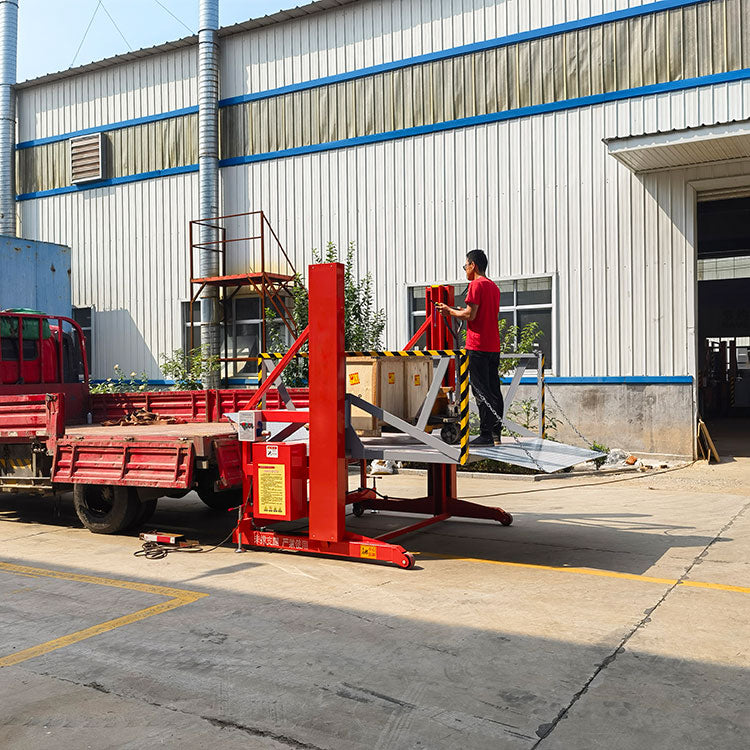 Mobile Hydraulic Container Loading Dock Ramp Lift