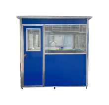 Carregar imagem no visualizador da galeria, Guard Shack Guard Booths Security Booths 6.5x6.5x7.5ft Blue
