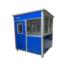 Load image into Gallery viewer, Guard Shack Guard Booths Security Booths 6.5x6.5x7.5ft Blue