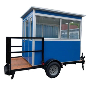 Guard Shack On Trailers HVAC Included 3 Different Sizes