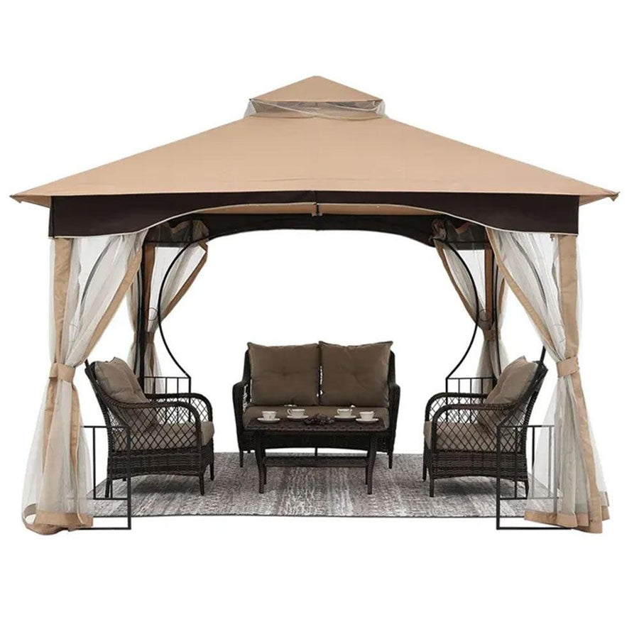 Soft Top Gazebo 11x11 Beige