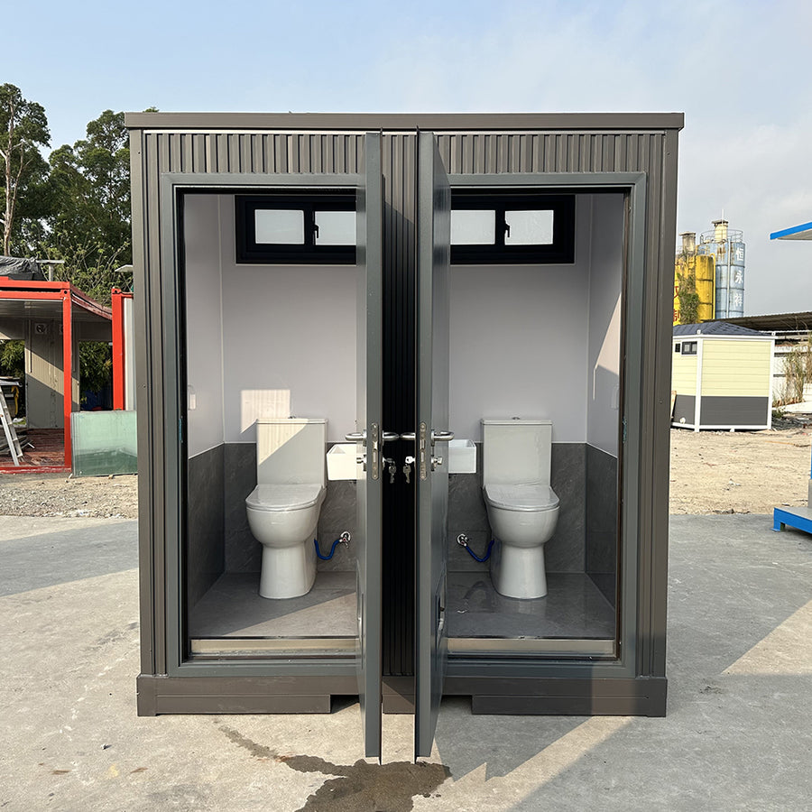 Portable Outdoor Restroom – Shower or Toilet Option – Forklift-Ready