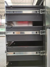 Carregar imagem no visualizador da galeria, Storage Cabinet with Workbench 10ft (18 Drawers &amp; 2 Cabinets)