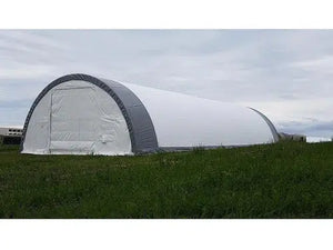Single Truss Arch Storage Shelter W30'xL85'xH15' 11oz PE