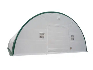 Single Truss Arch Storage Shelter W40'xL80'xH20' 11oz PE